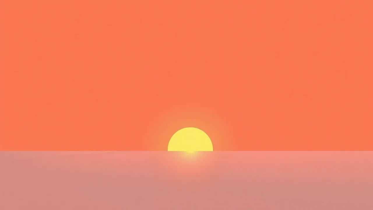 Illustration éditoriale abstraite : trois traînées de lumière corail avançant à des rythmes différents vers un même horizon clair, l'une déjà loin devant, une autre à mi-chemin, la dernière à peine engagée